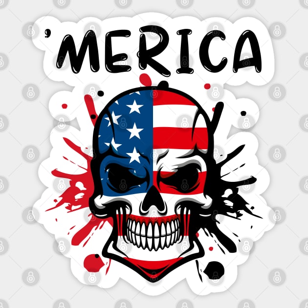 Lacrosse USA American Sticker by Prossori